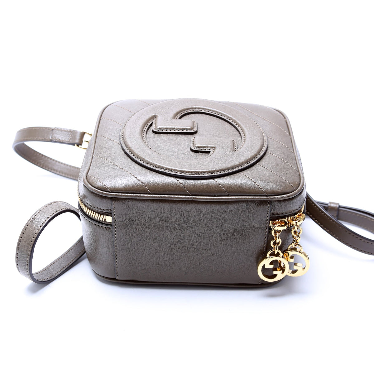 Blondie Leather Top Handle Bag
