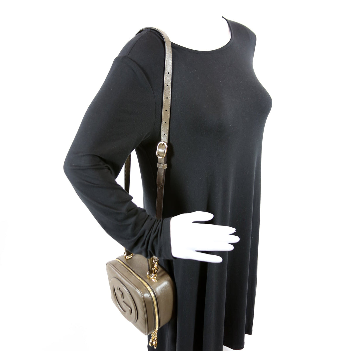 Blondie Leather Top Handle Bag