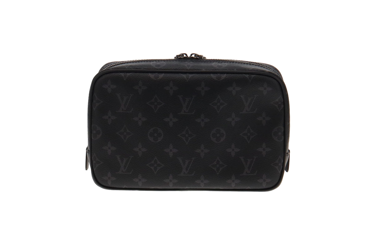 Louis Vuitton Toilet Pouch GM Monogram Eclipse