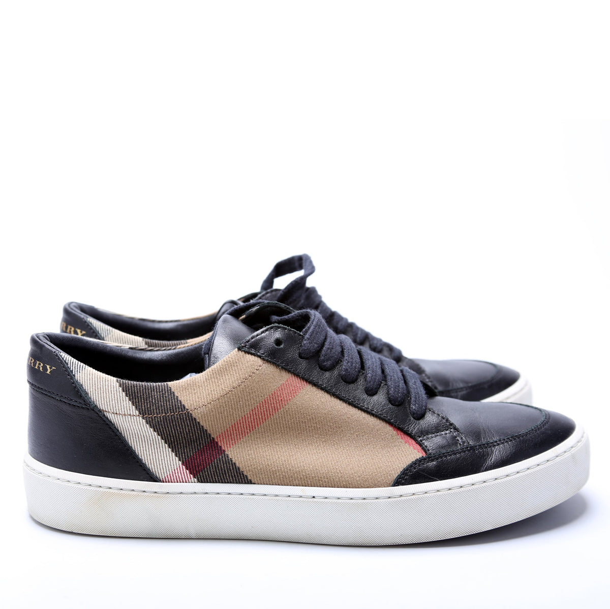 Salmond Check Sneakers Size 38