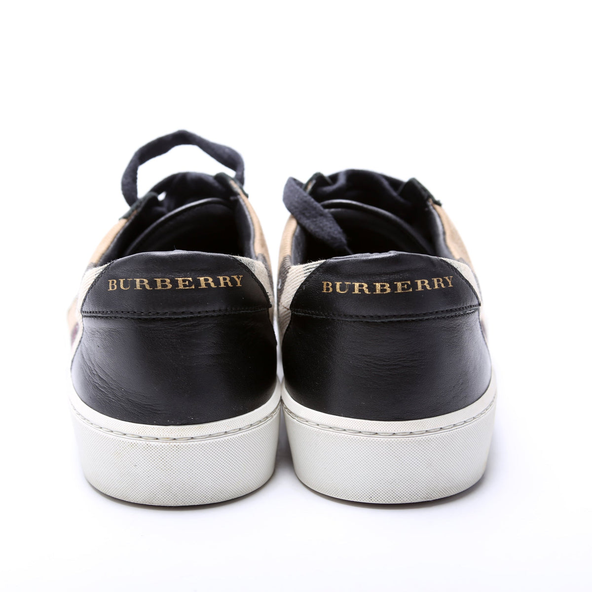 Salmond Check Sneakers Size 38