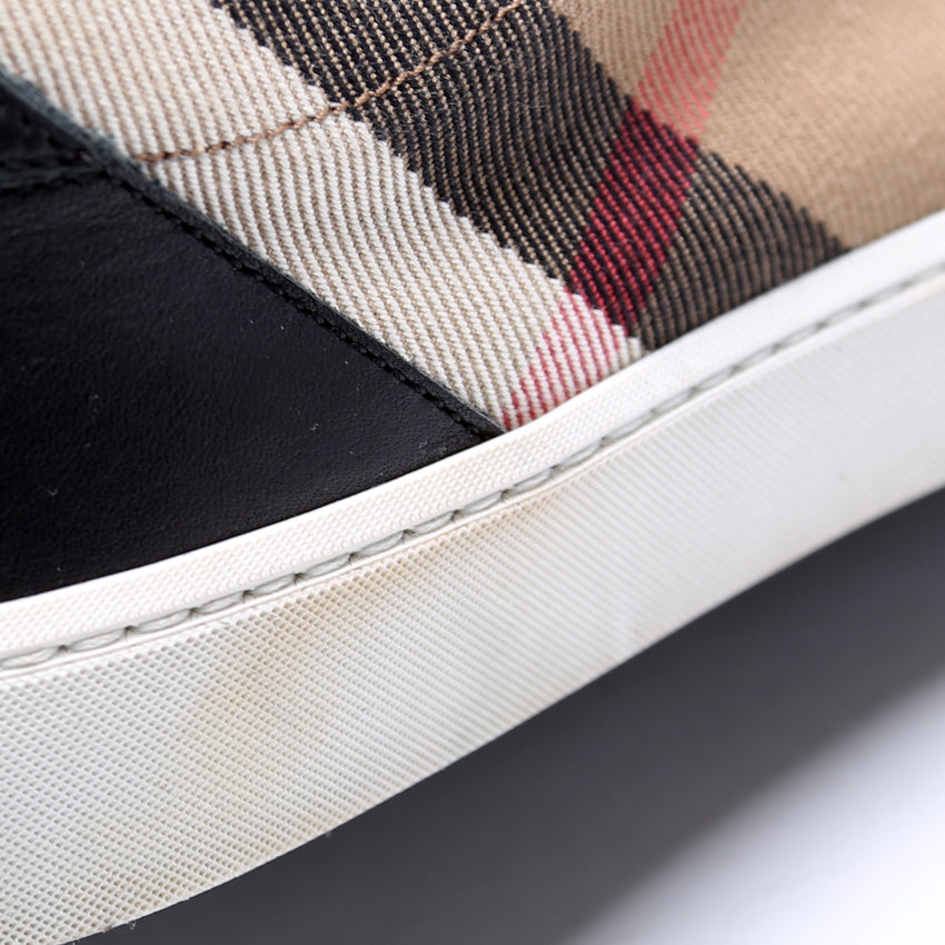 Salmond Check Sneakers Size 38