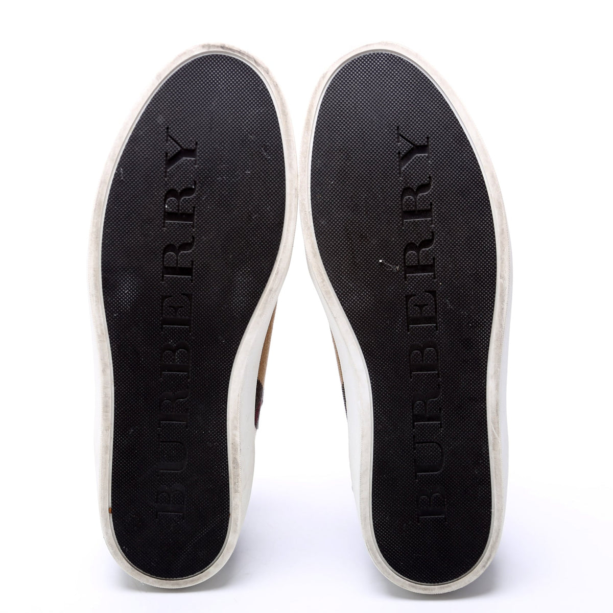 Salmond Check Sneakers Size 38