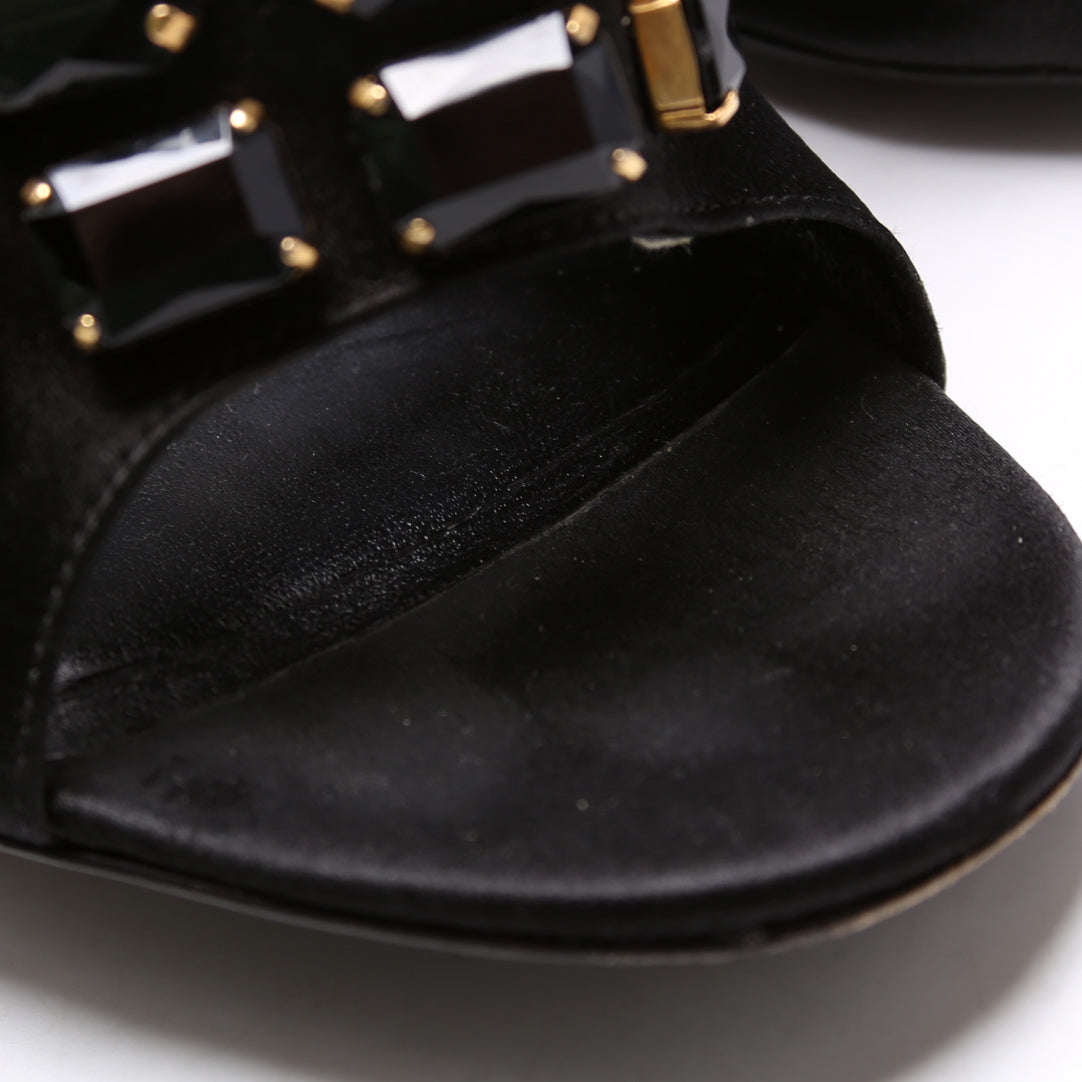 Jewel Mule Pumps Size