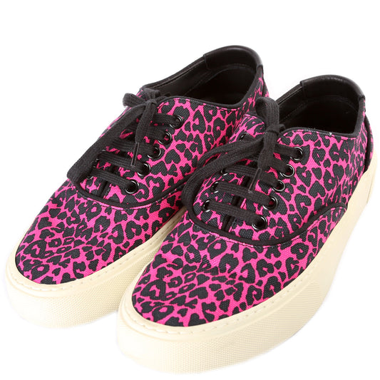 Canvas Low Top Sneakers Size