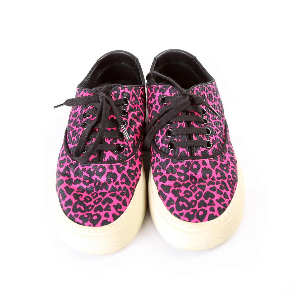 Canvas Low Top Sneakers Size