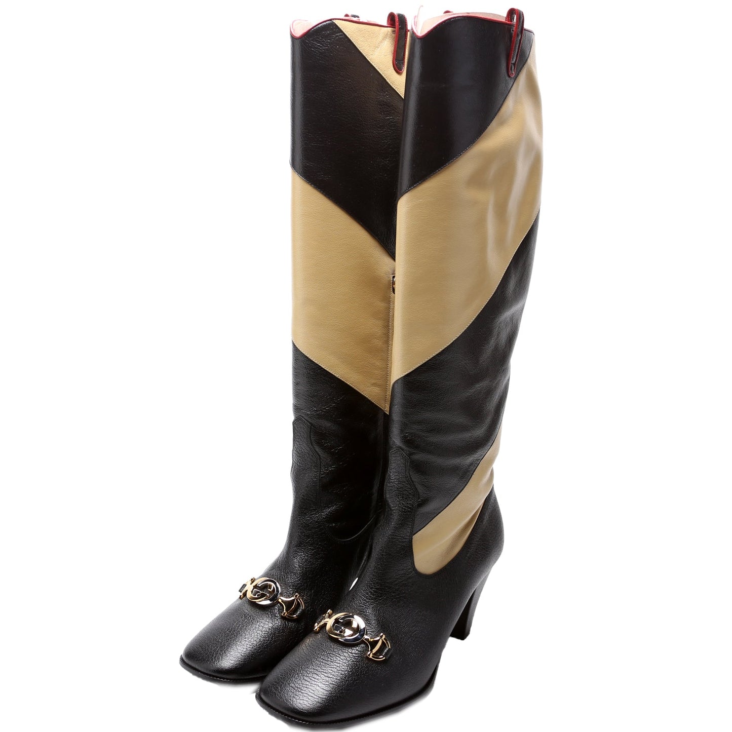 Gucci GG Knee High Boots Size .
