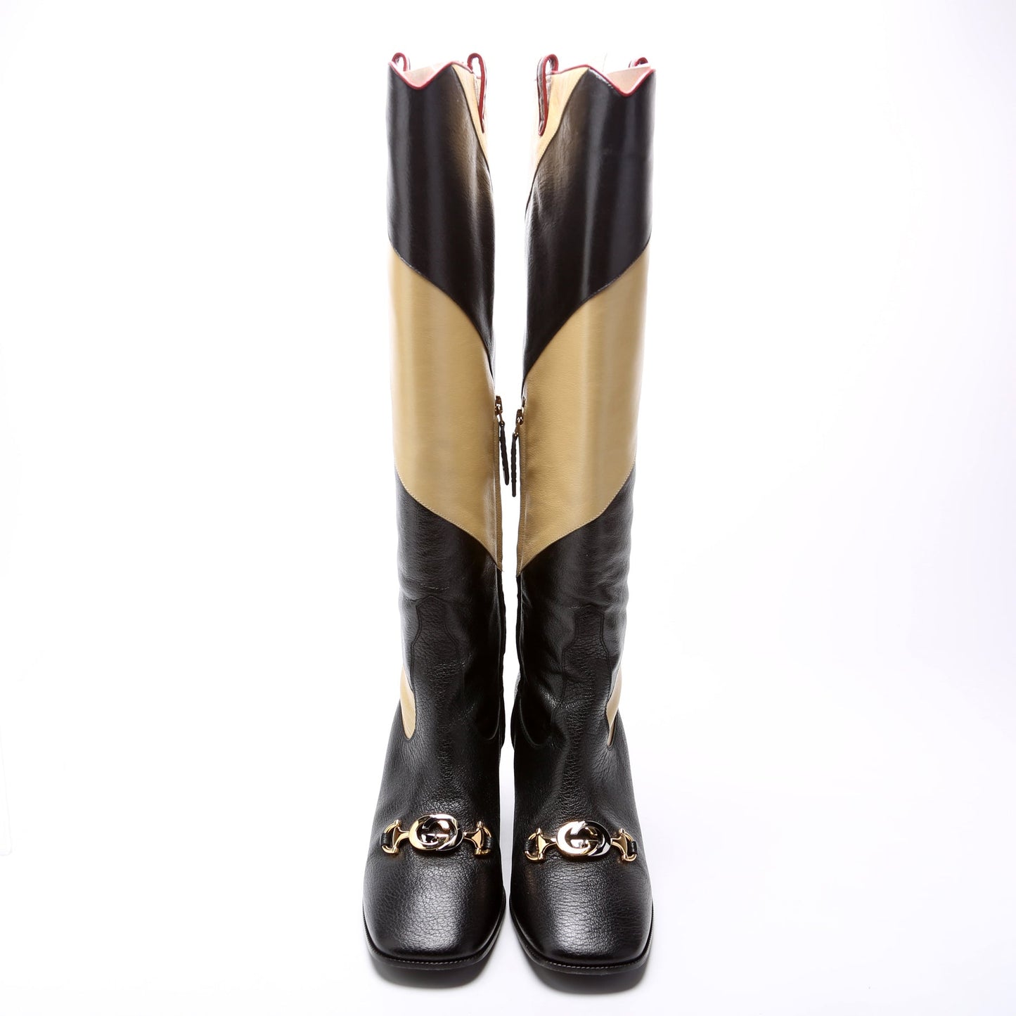 Gucci GG Knee High Boots Size .