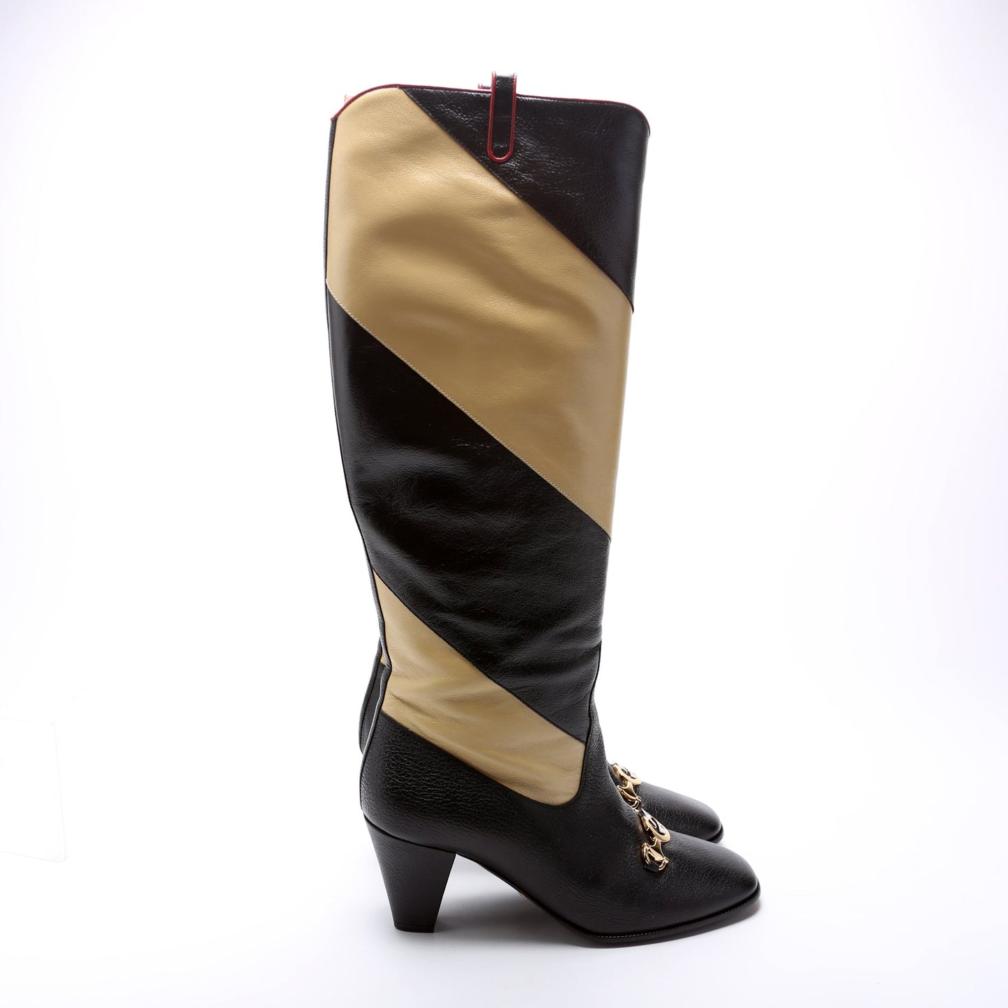 Gucci GG Knee High Boots Size .