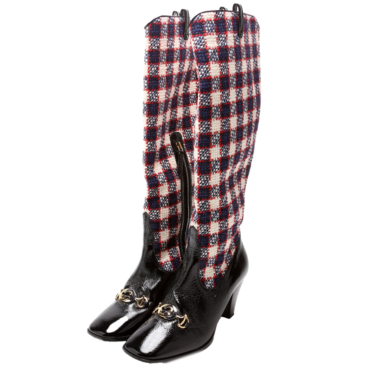 GG Knee High Boots Size