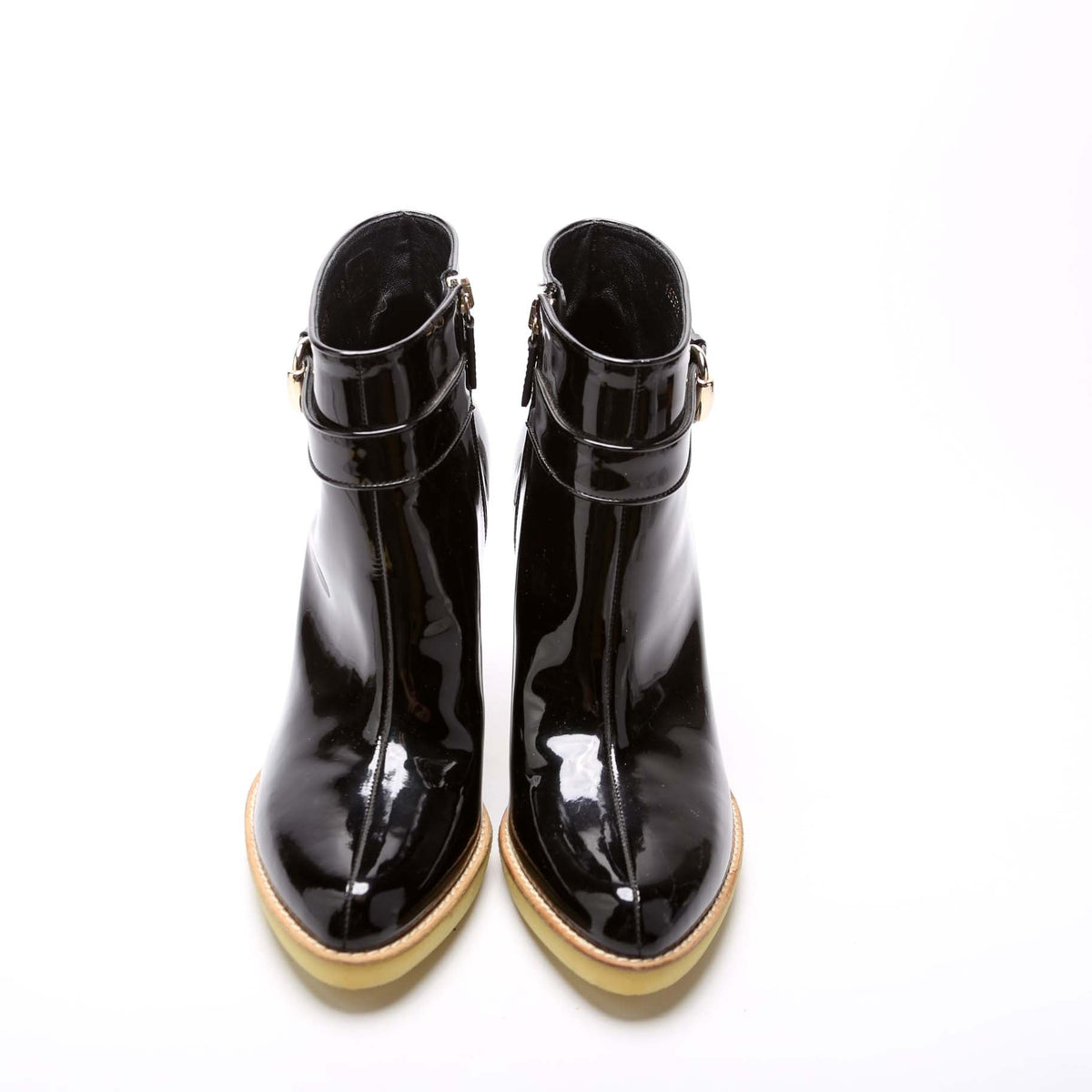 Patent Ankle Booties Size .