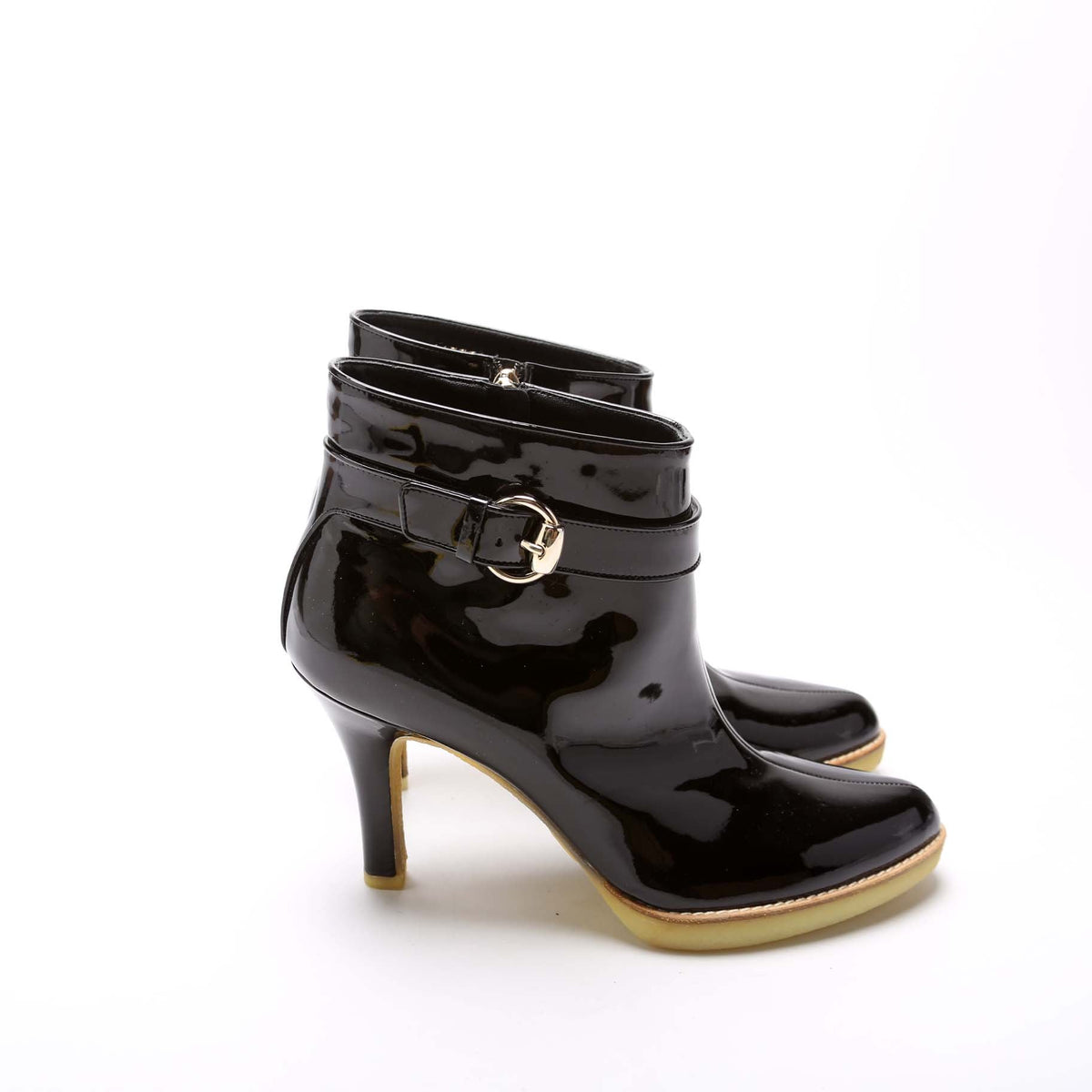 Patent Ankle Booties Size .