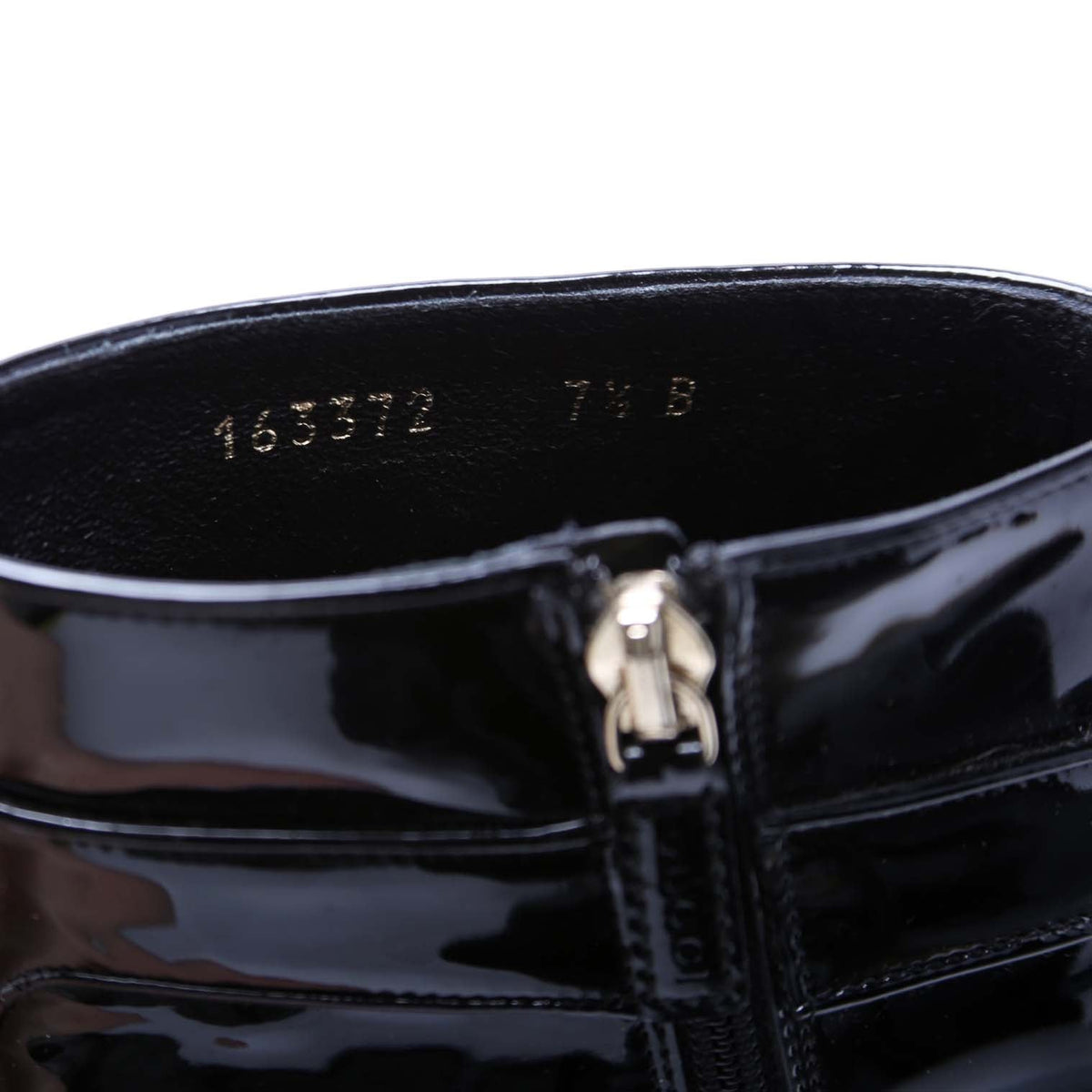 Patent Ankle Booties Size .