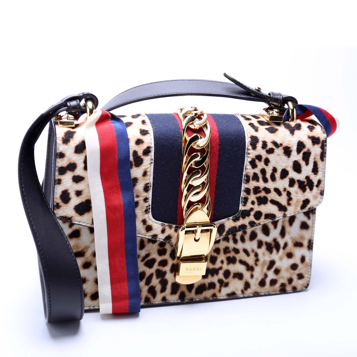 Sylvie Shoulder Small Calfhair