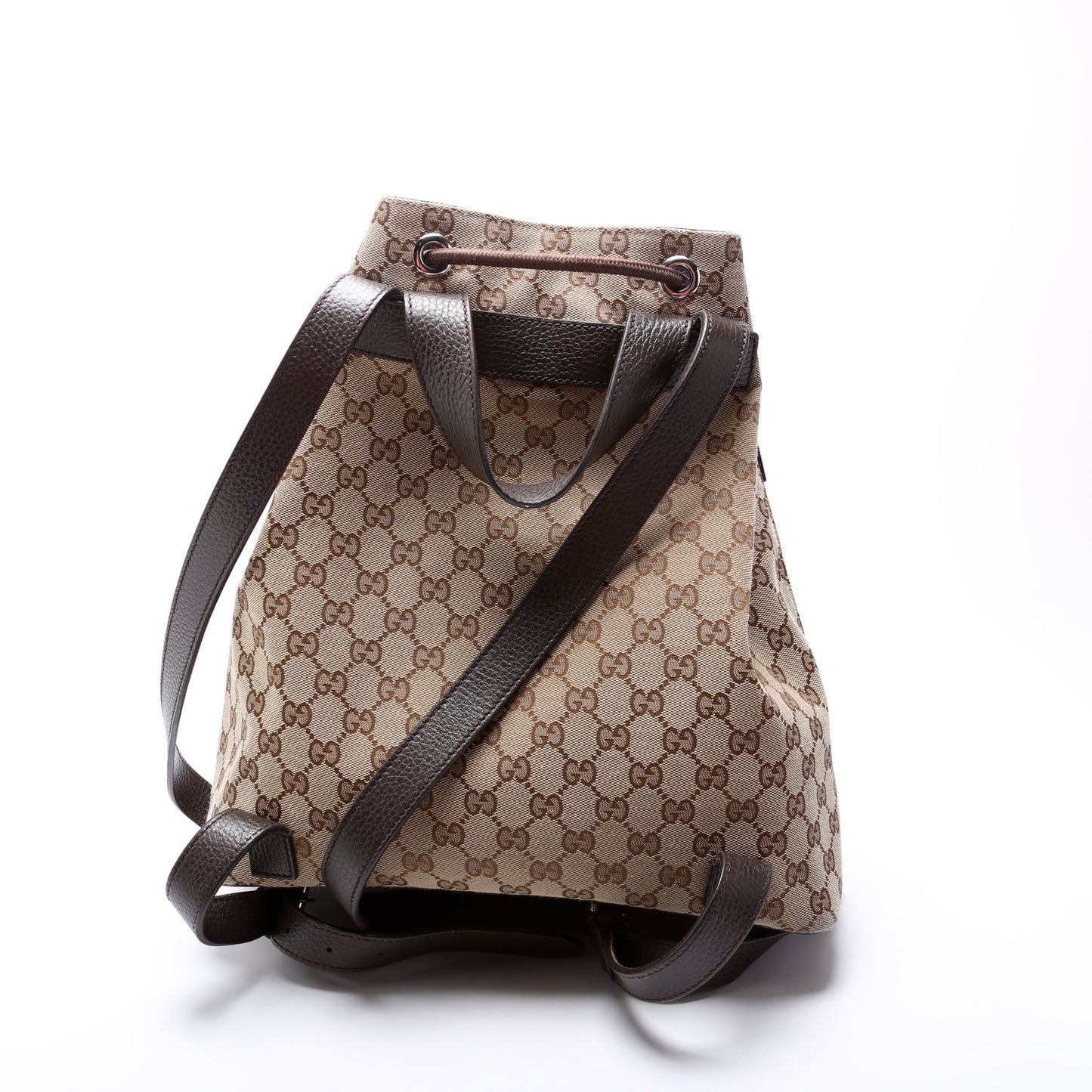 GG Canvas Drawstring Backpack