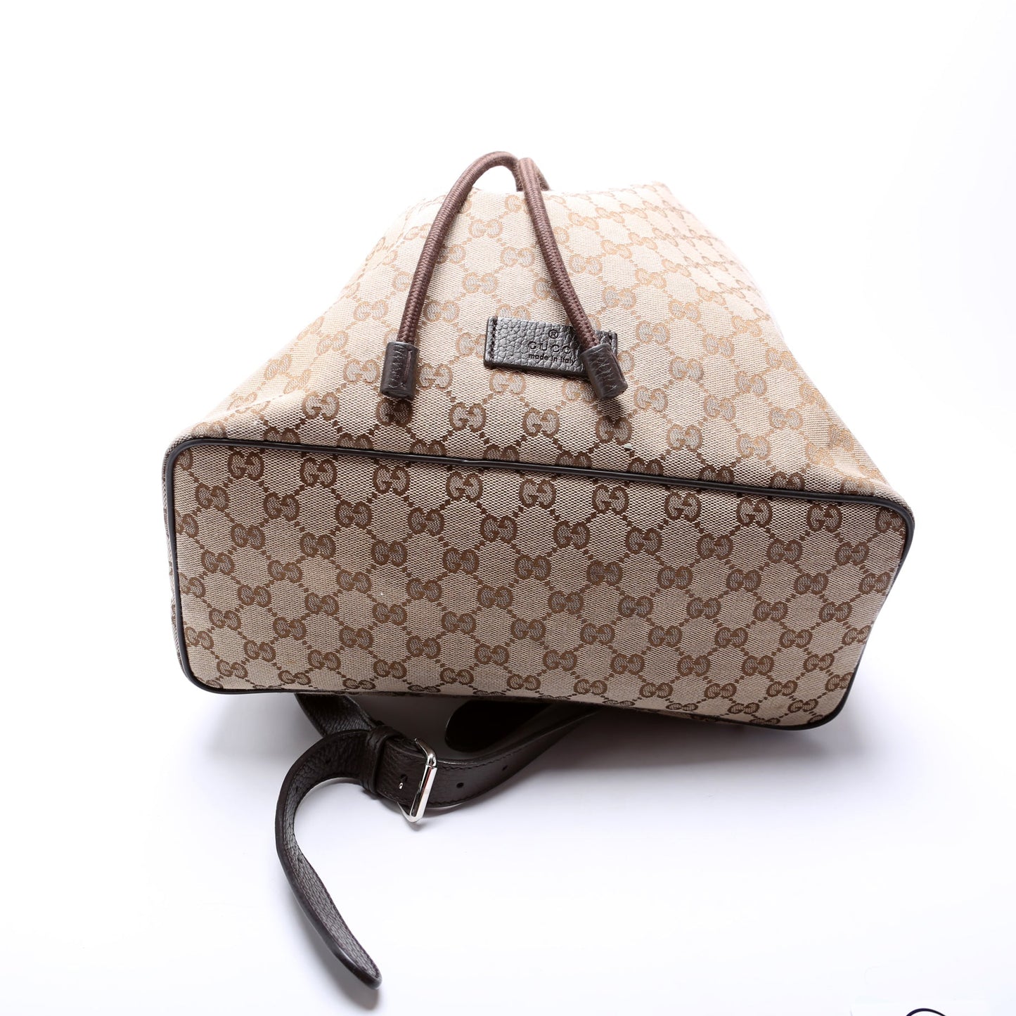 GG Canvas Drawstring Backpack