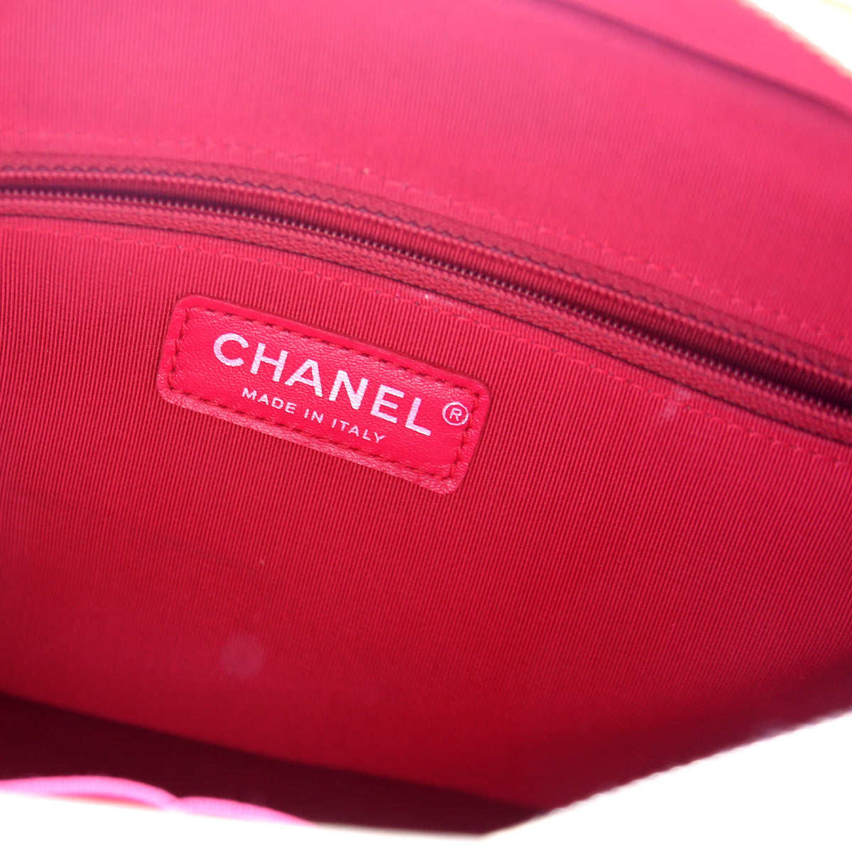 Gabrielle Hobo Medium Aged Metallic Calfskin