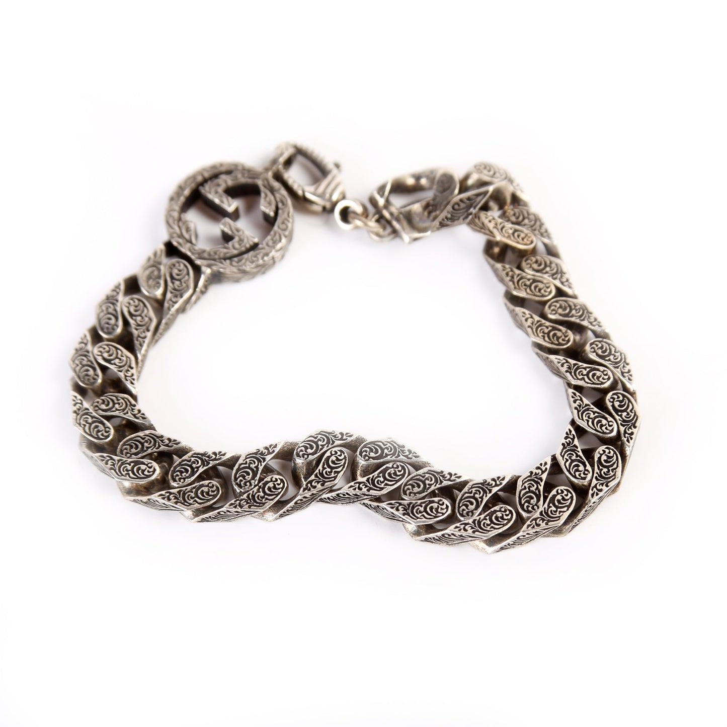 Gucci Interlocking GG Chain  Bracelet