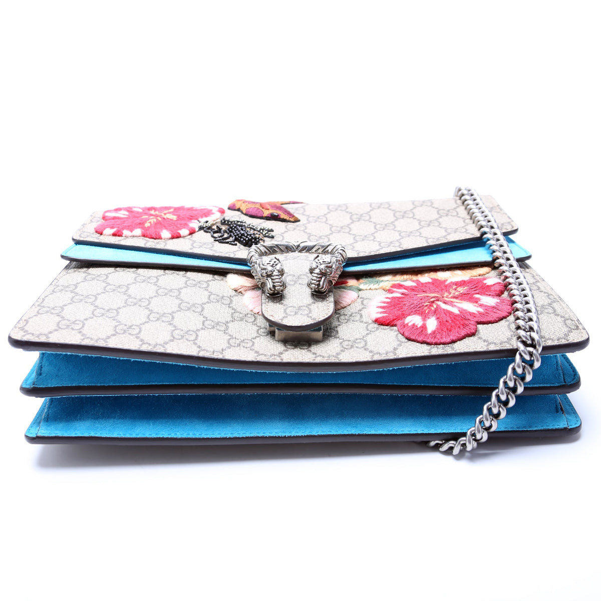 Dionysus Bee Snake Embossed Shoulder Medium