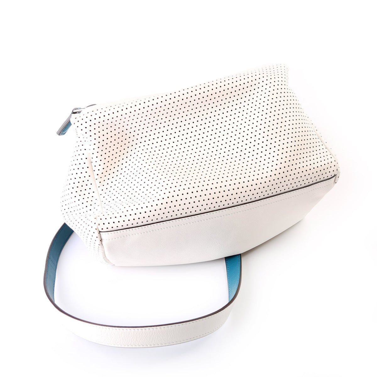 Pandora Perforated Lambskin Satchel Small