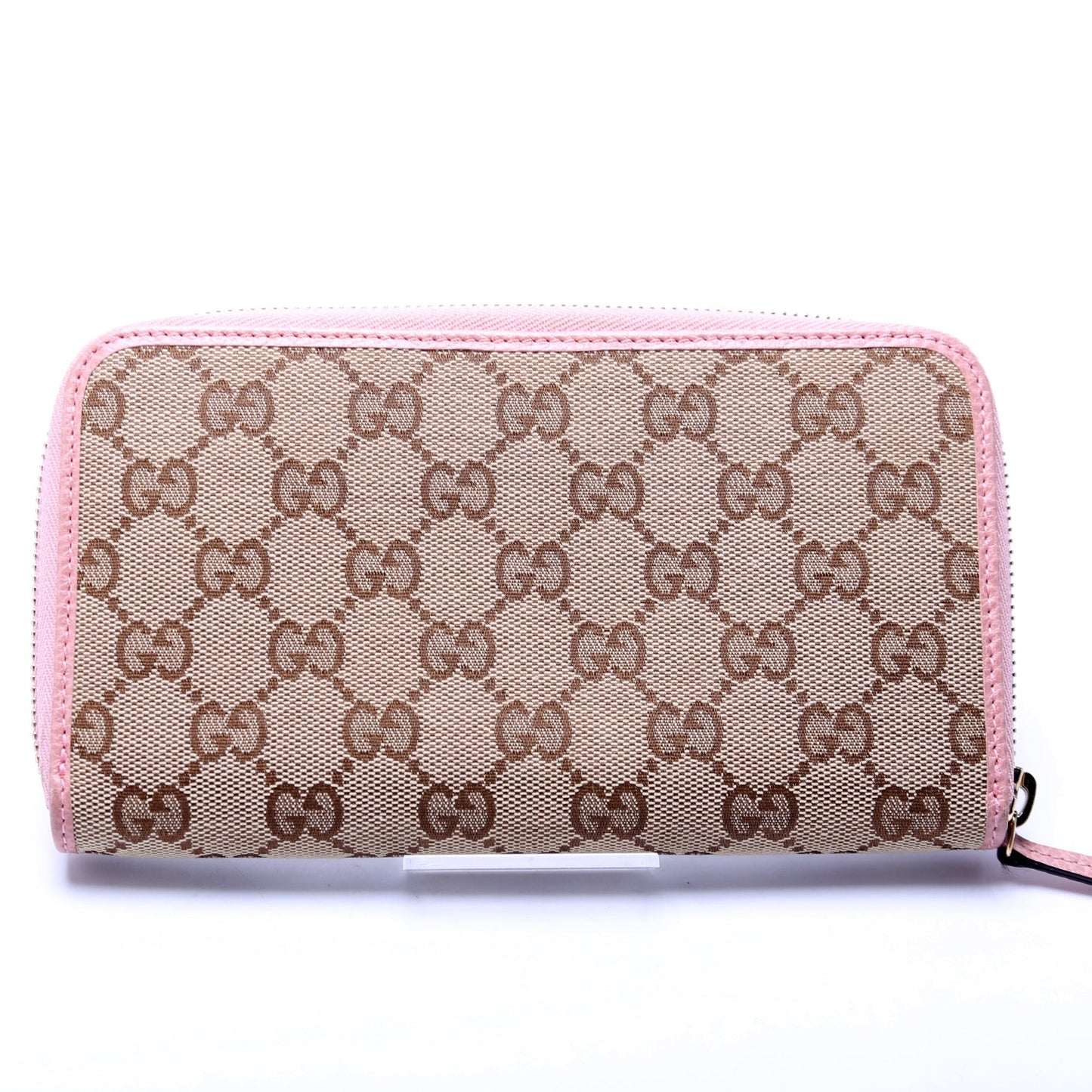 GG Canvas Zip Around Wallet