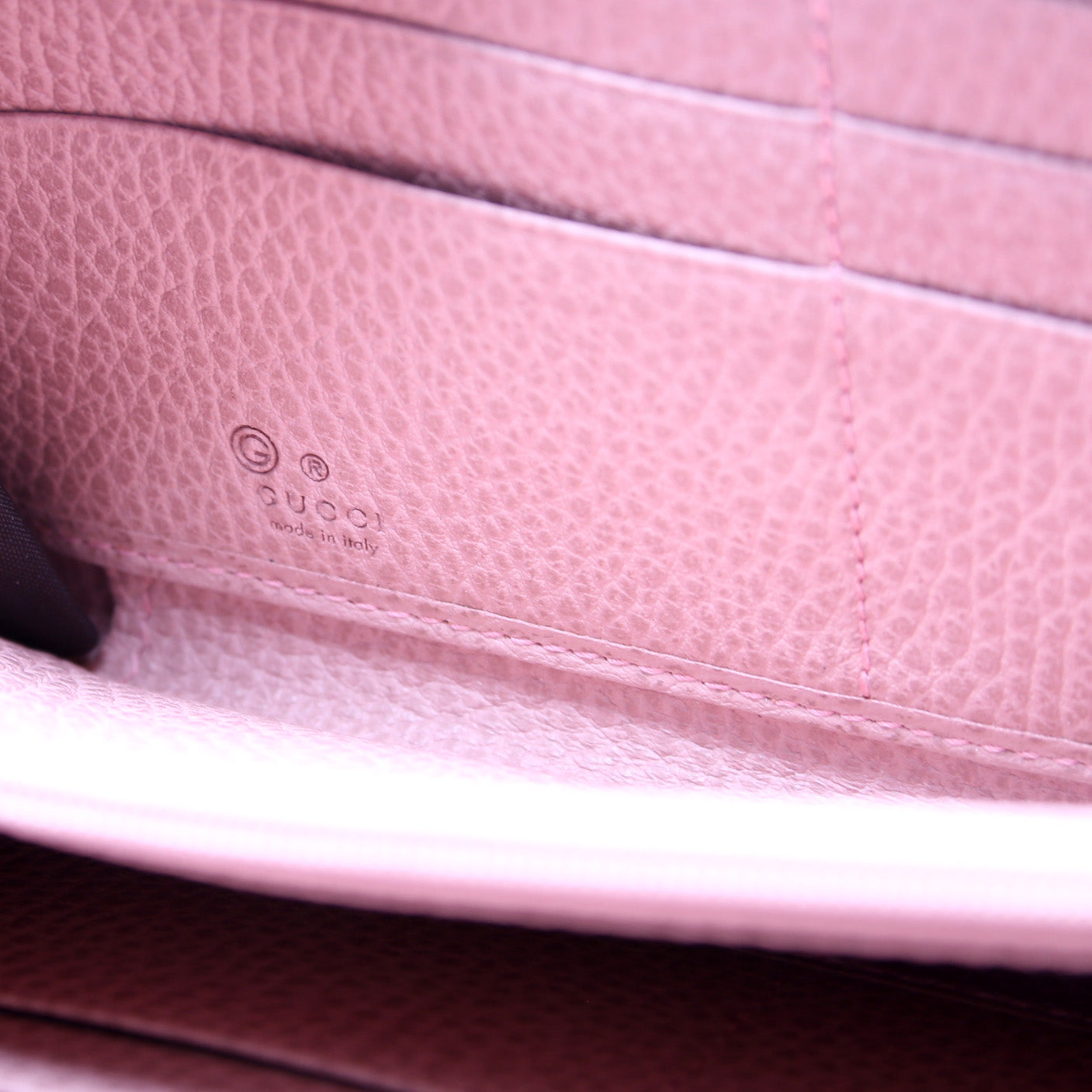 GG Canvas Zip Around Wallet
