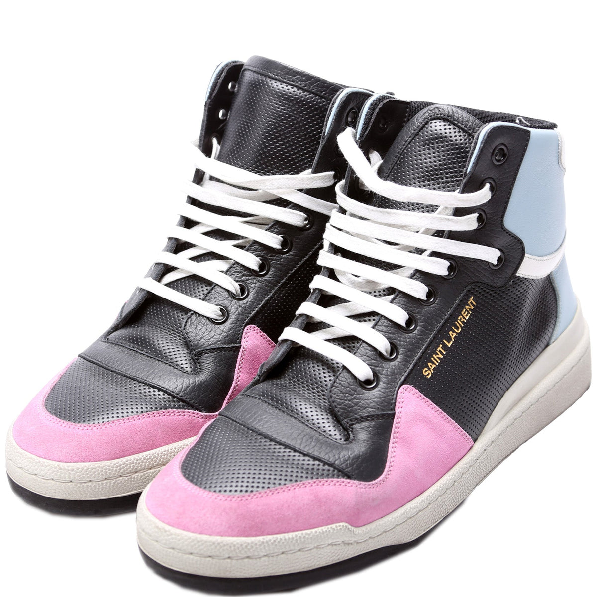 Colorblock Hightop Sneakers Size