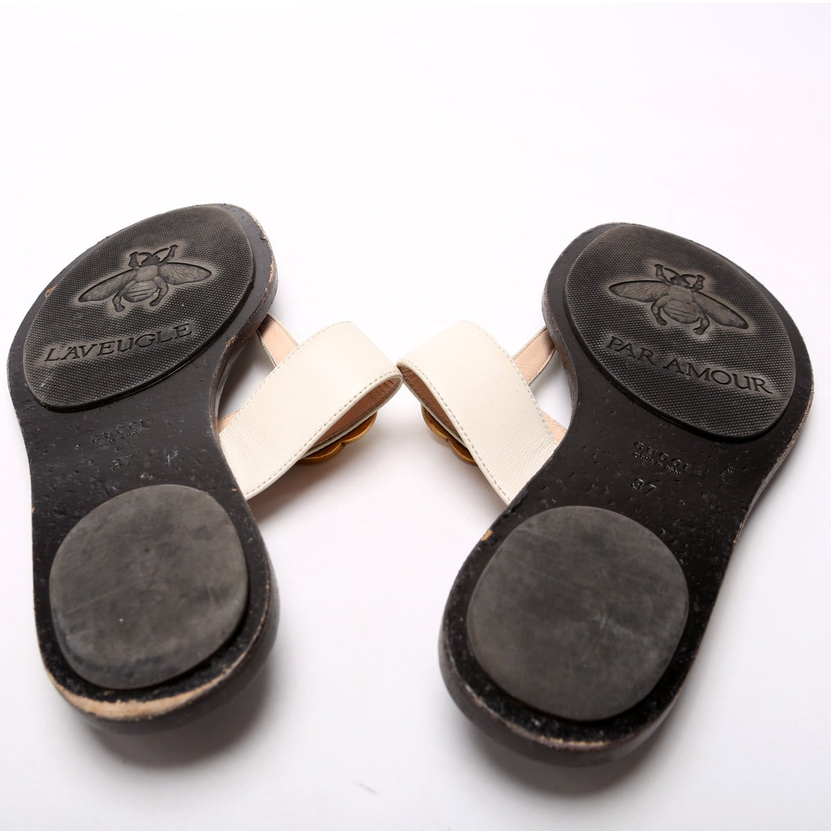 Marmont T Strap Sandals Size