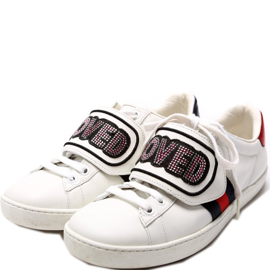 Ace Web Logo Sneakers Size