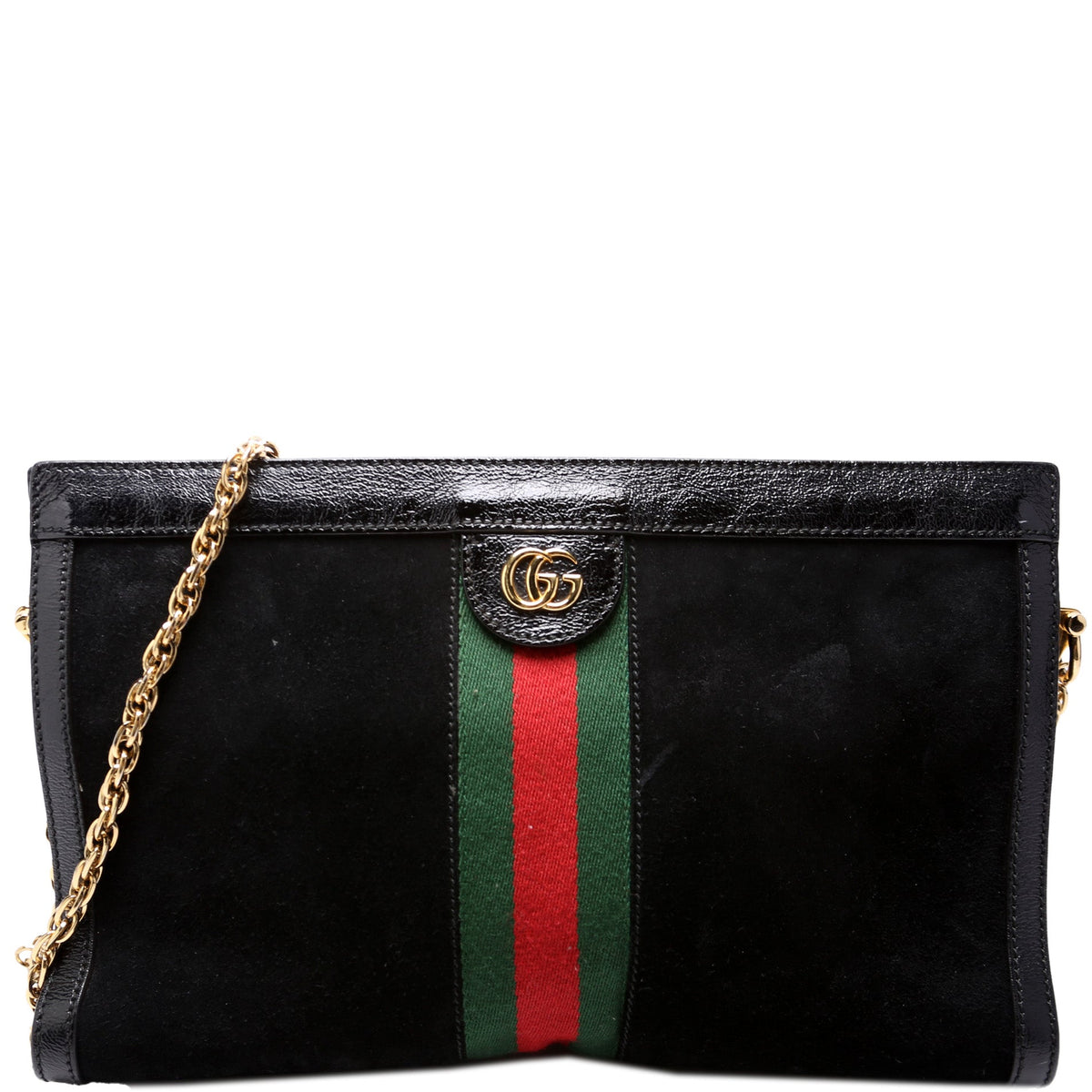 Ophidia Suede Shoulder Web Medium