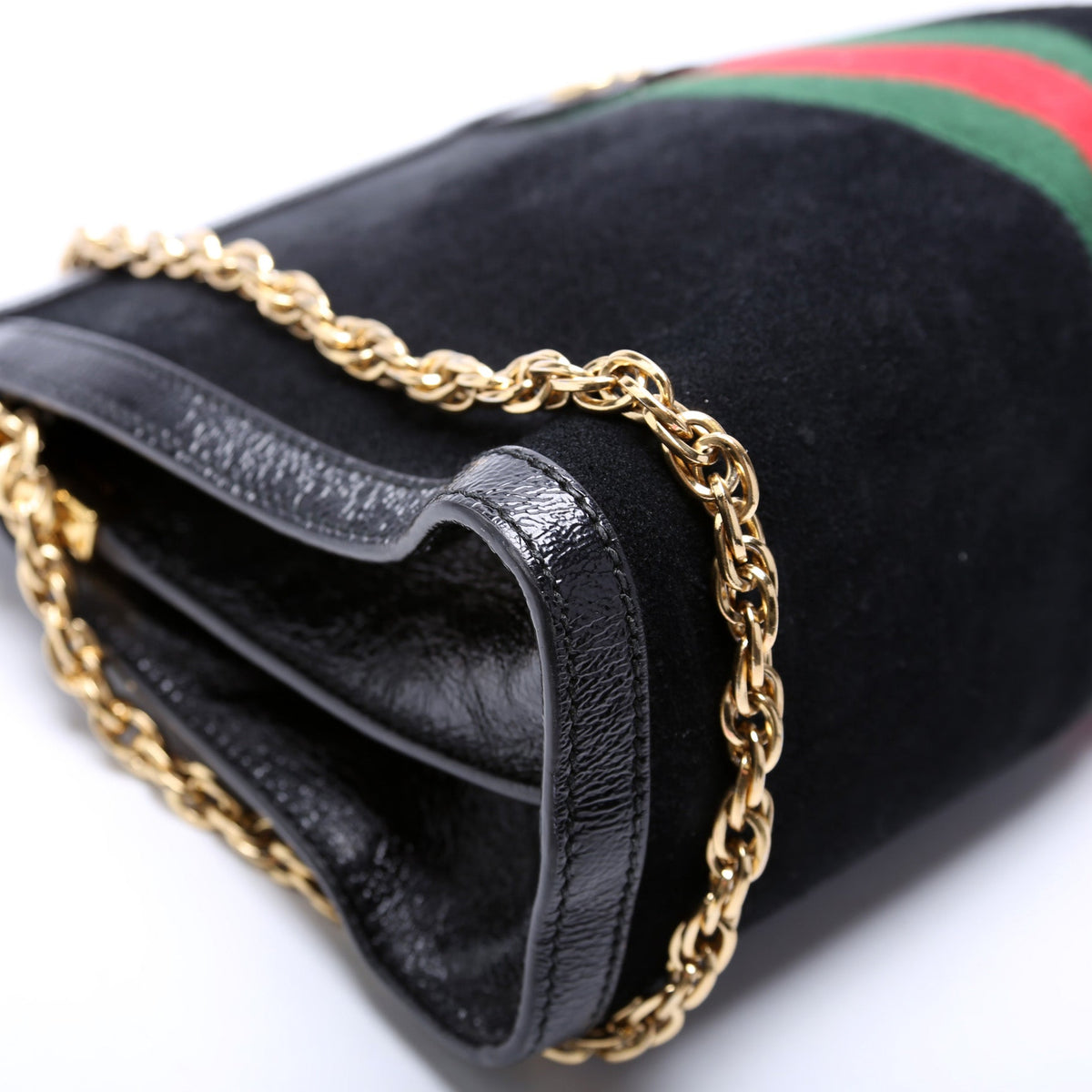 Ophidia Suede Shoulder Web Medium