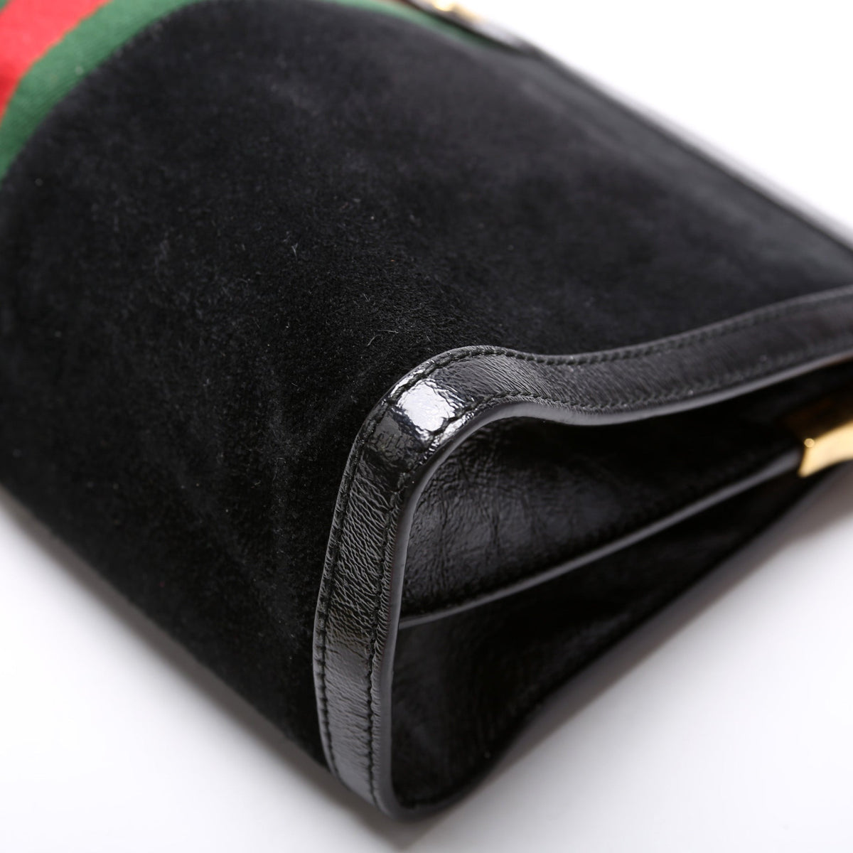 Ophidia Suede Shoulder Web Medium