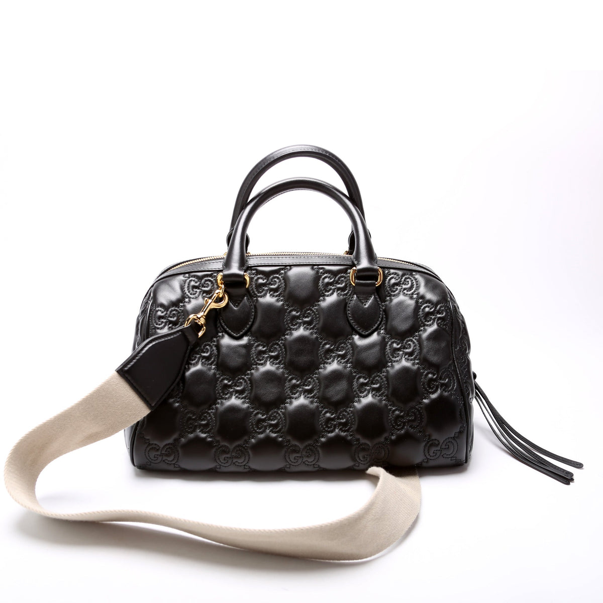 GG Matelasse Medium Bowler Bag