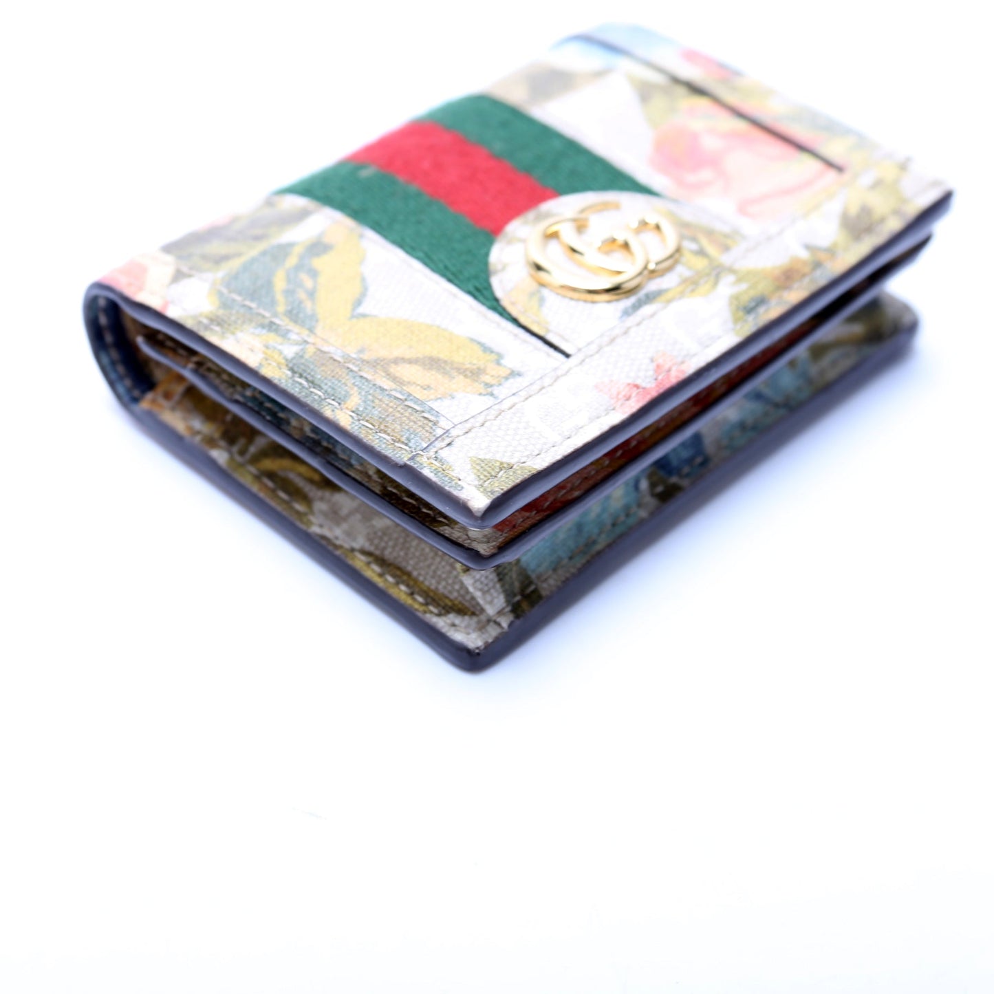 Ophidia GG Card Case Wallet