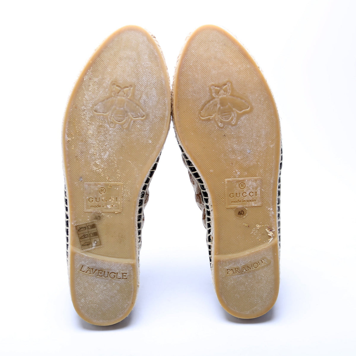 GG Marmont Espadrille Size