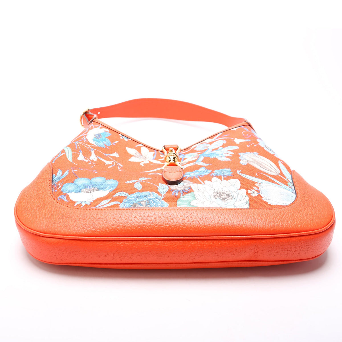 Jackie Medium Flora Canvas Hobo