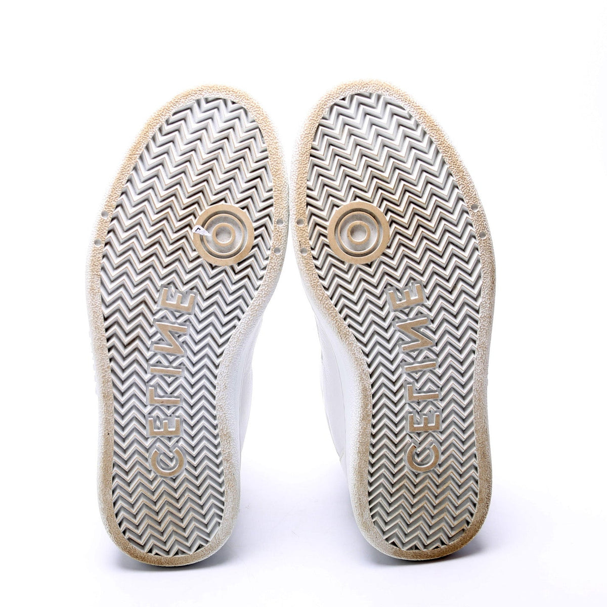 Leather Logo Sneakers Size 36