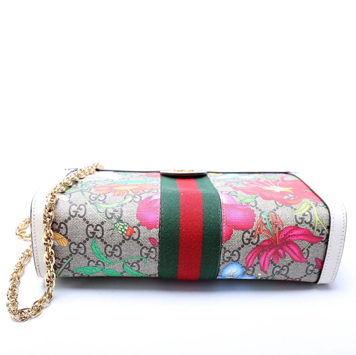 GG Supreme Flora Ophidia Small Chain