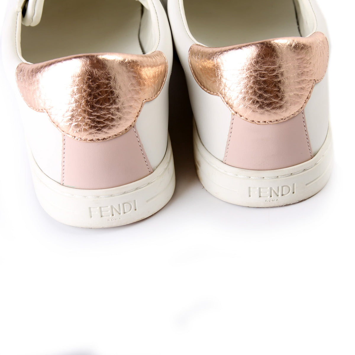 Leather Logo Sneakers Size 37.5