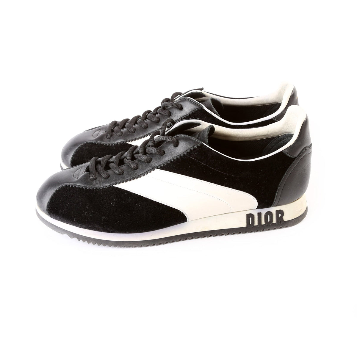 Logo Leather Sneakers Size 40