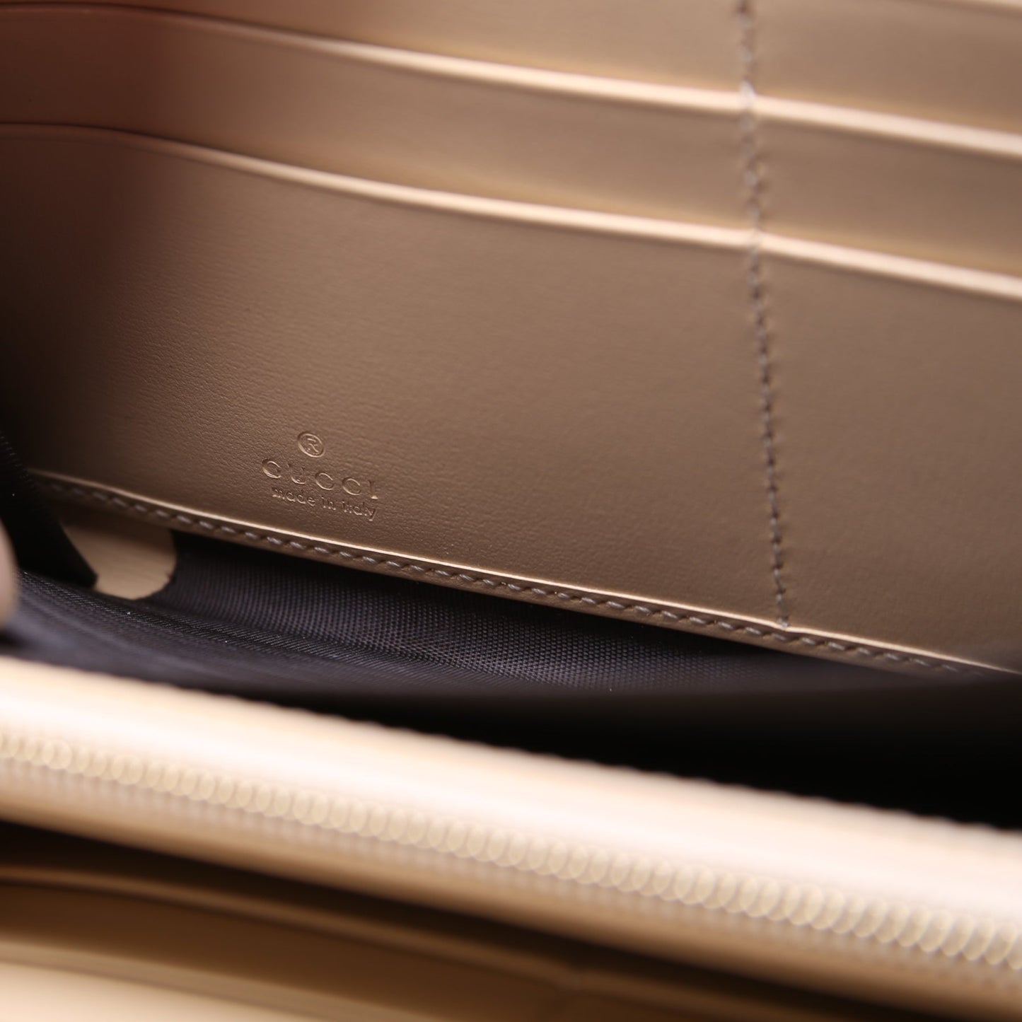 Horsebit  Zip Around Wallet