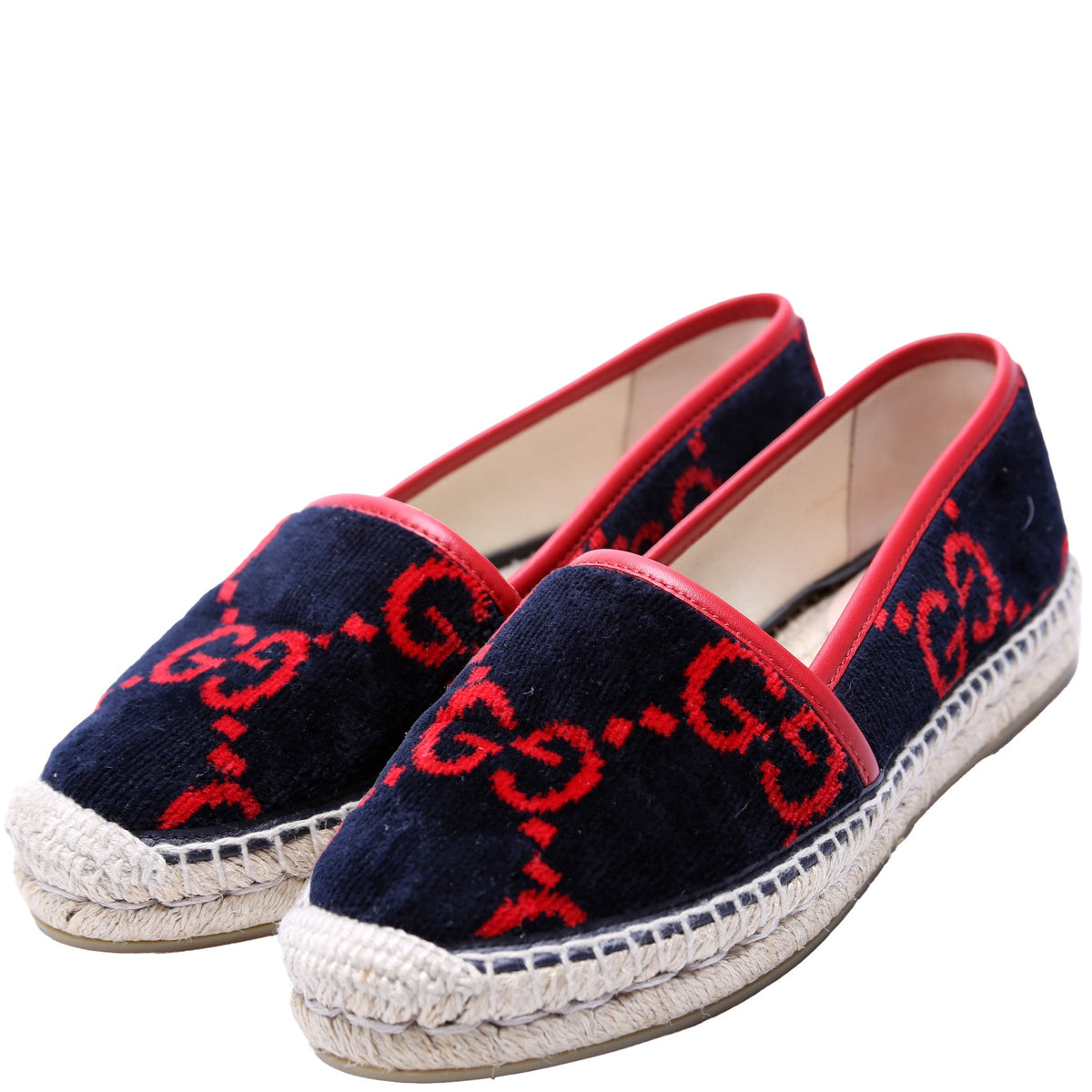 Espadrille Velvet Flats Size .