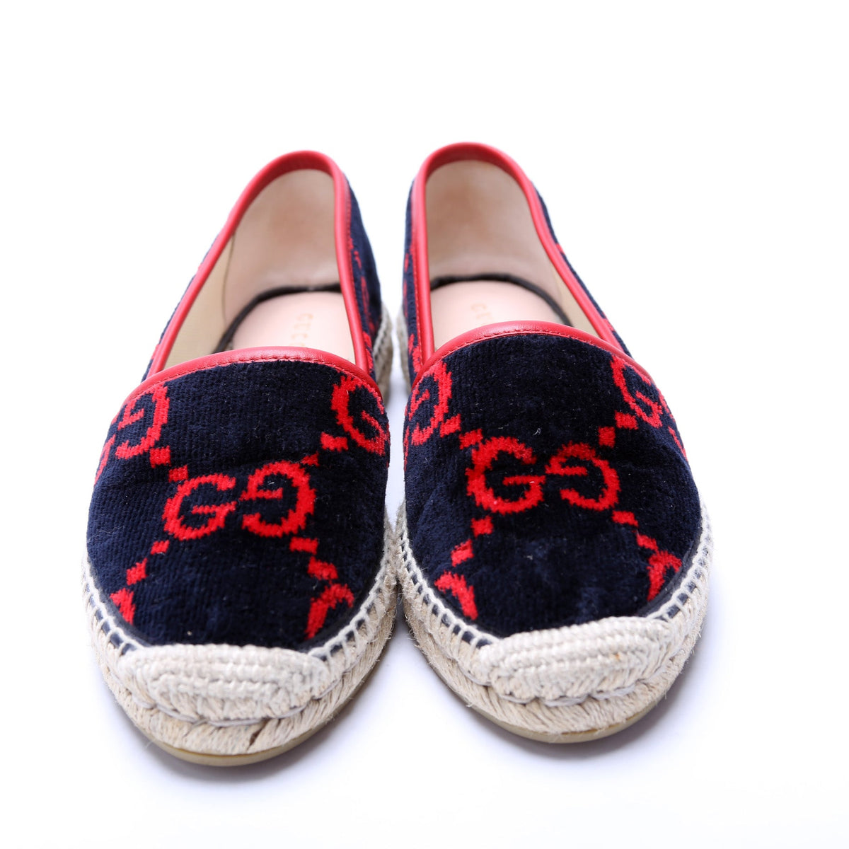 Espadrille Velvet Flats Size .