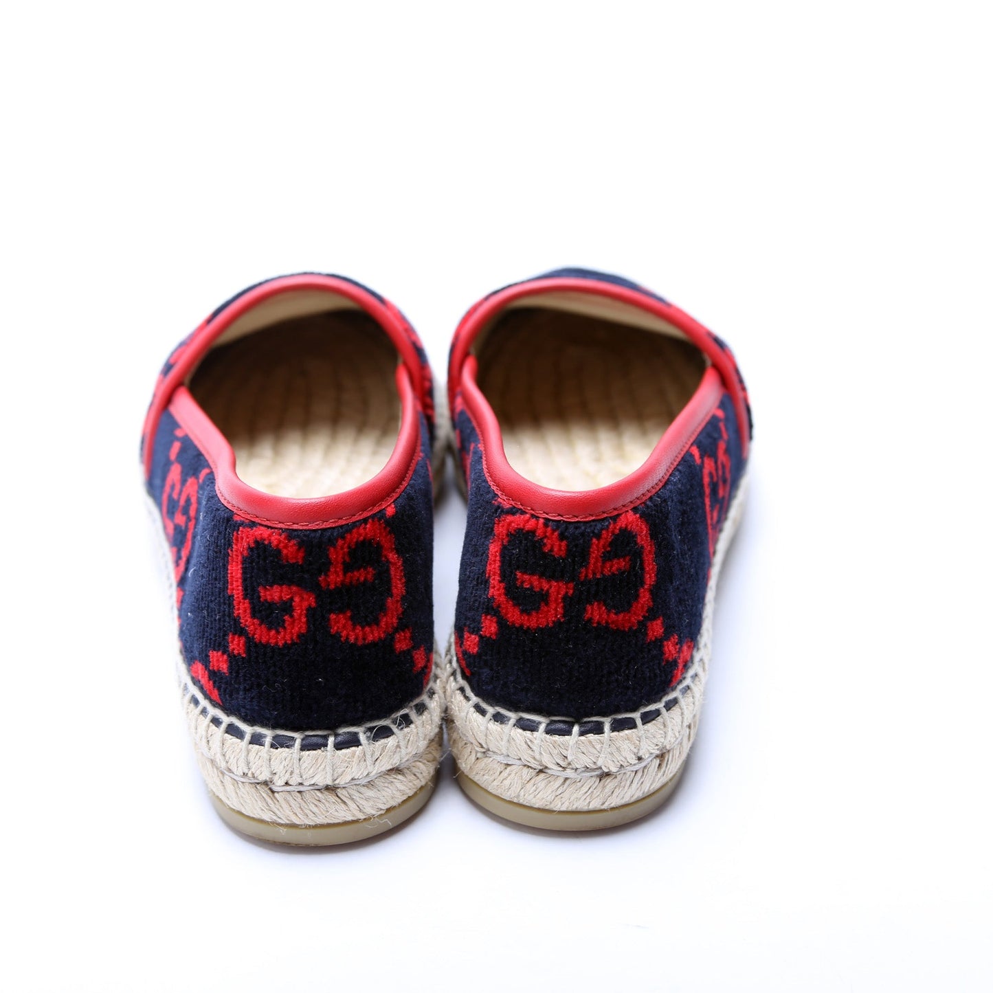 Gucci Espadrille Velvet Flats Size .