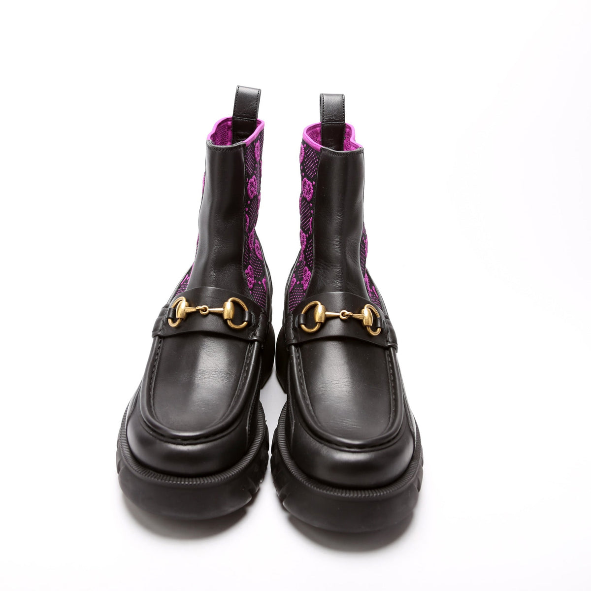 GG Jersey Ankle Boots Size