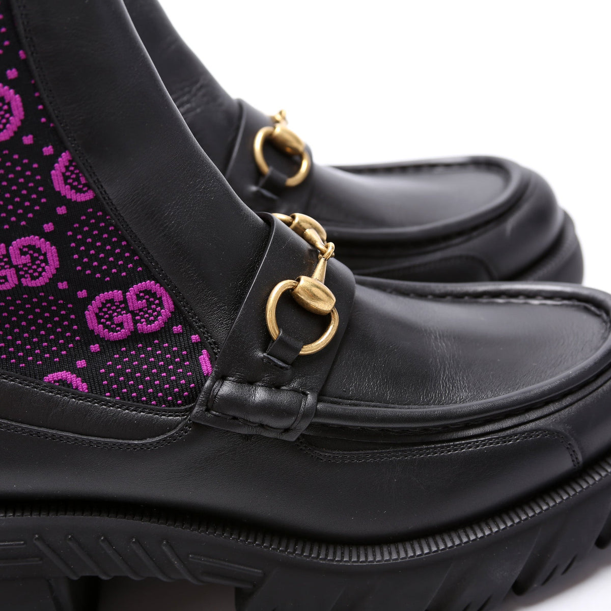 GG Jersey Ankle Boots Size