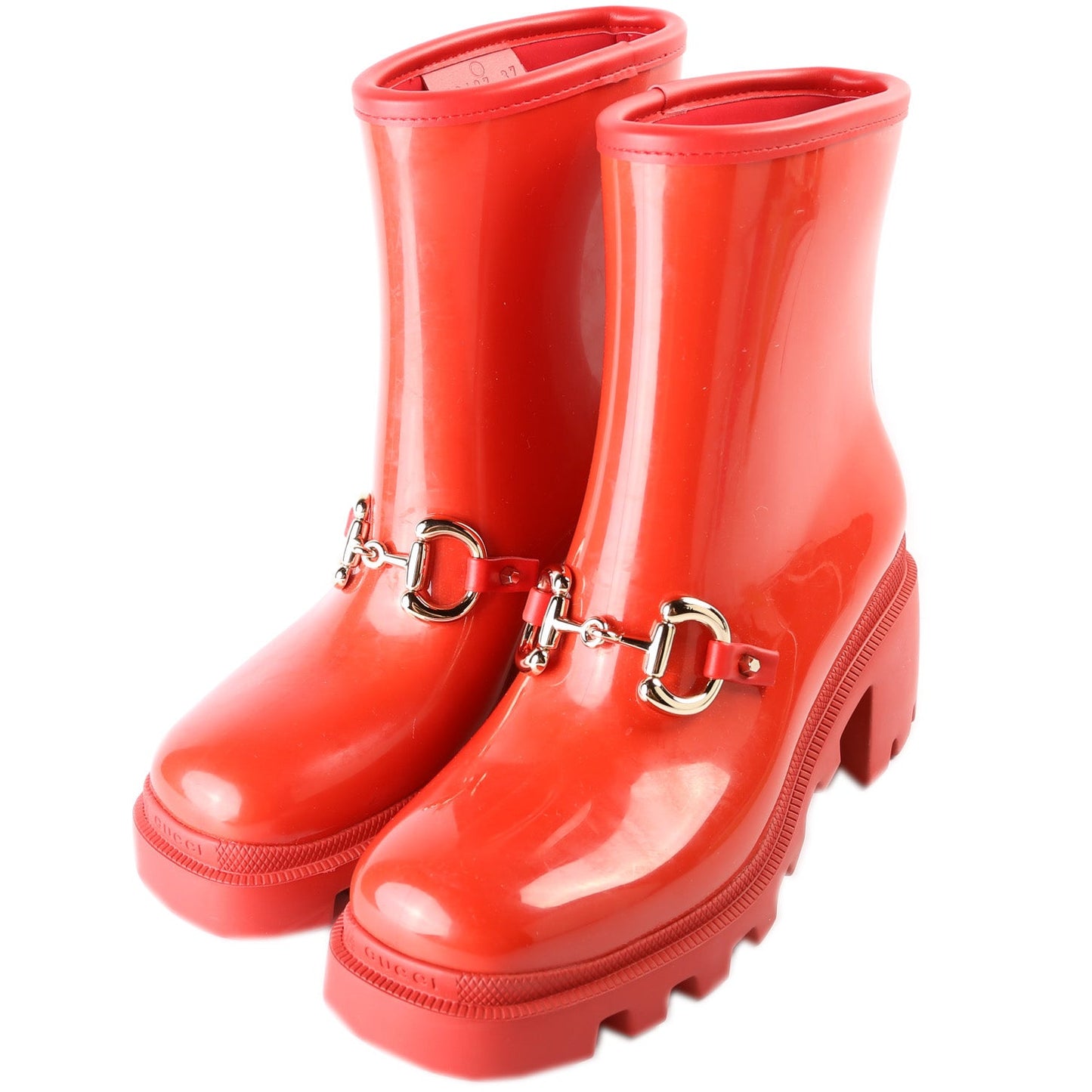 Gucci Horsebit Rubber Boots Size