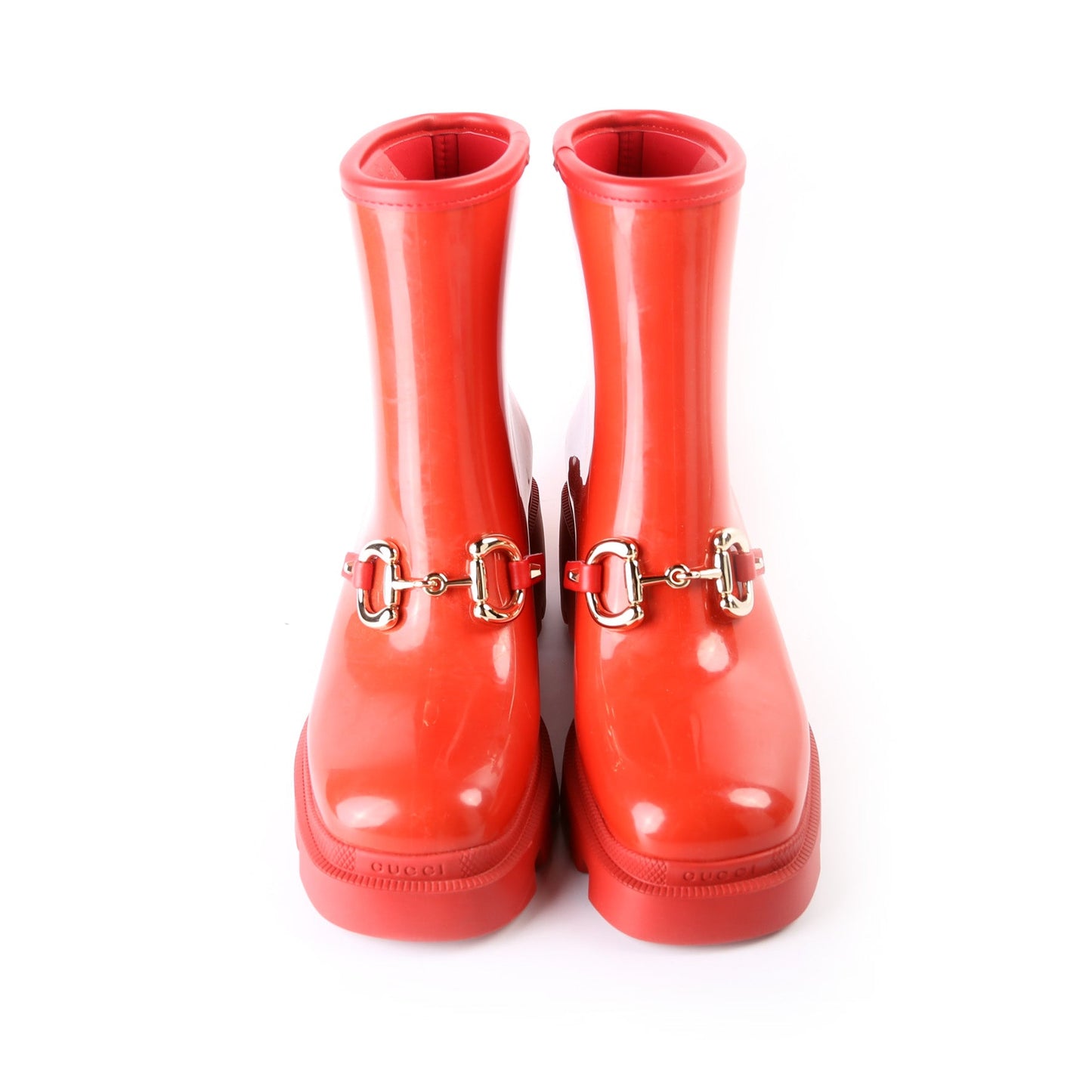Gucci Horsebit Rubber Boots Size