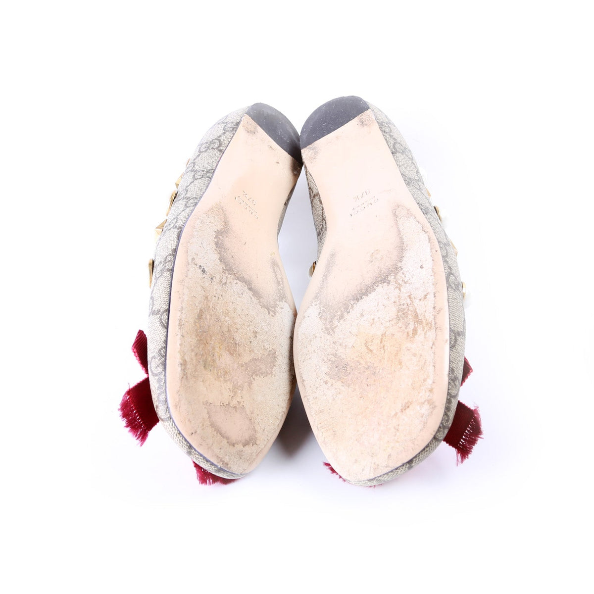GG Bow Ballet Flats Size .