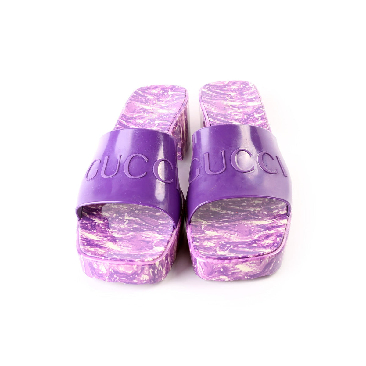 Logo Rubber Slides Size
